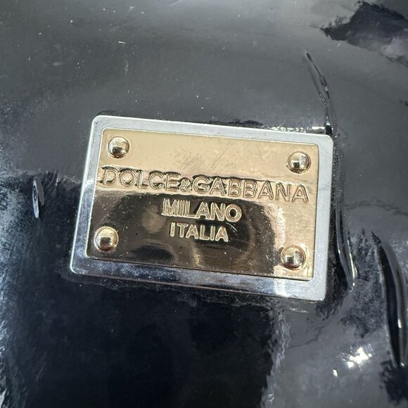 Dolce & Gabbana Patent Leather Tote Bag - Picture 3 of 6
